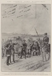 Die Manöver der deutschen Armee